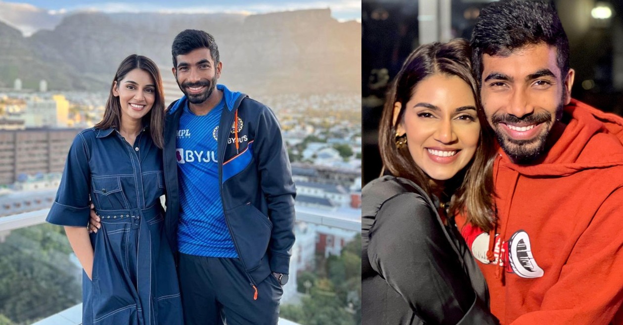 Jasprit Bumrah, Sanjana Ganesan share heartwarming posts for each other on their first wedding anniversary