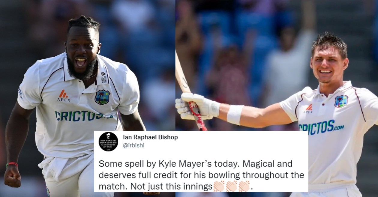 Twitter reactions: Kyle Mayers, Joshua da Silva put West Indies on the cusp of series win over England