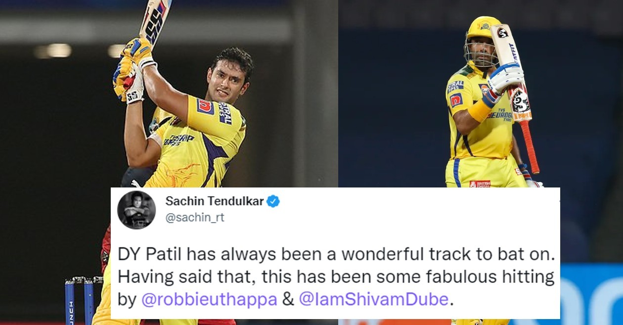 Twitter reactions: Shivam Dube, Robin Uthappa shine as CSK beat RCB to register their first win at IPL 2022