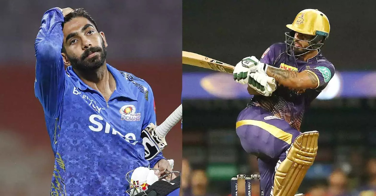 IPL 2022: Jasprit Bumrah and Nitish Rana reprimanded for breaching code of conduct during KKR vs MI clash