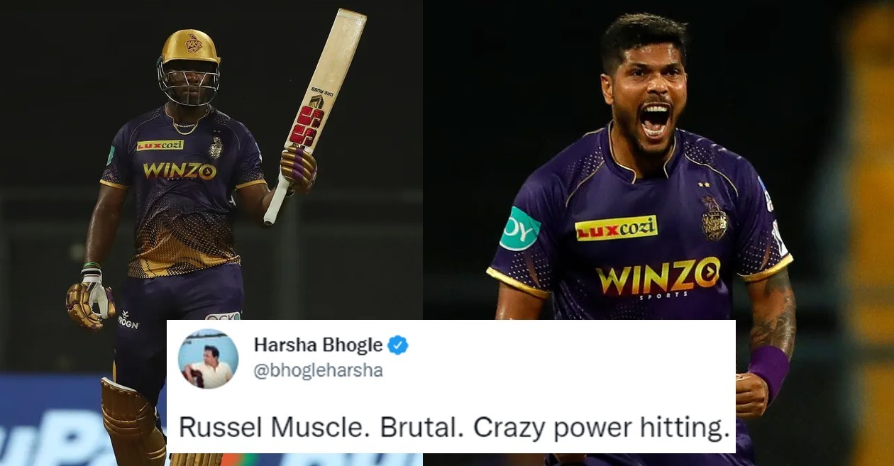 Twitter reactions: Andre Russell, Umesh Yadav help KKR steamroll PBKS at IPL 2022