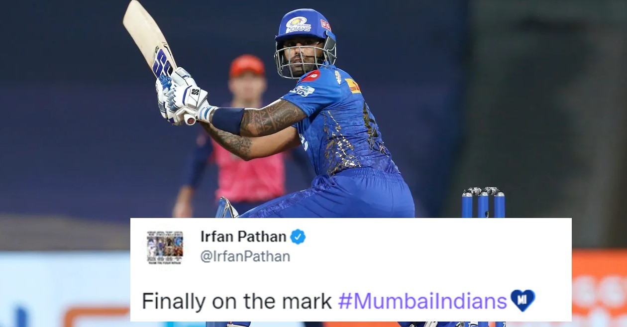 Twitter reactions: Suryakumar Yadav shines as MI beat RR to secure first win at IPL 2022