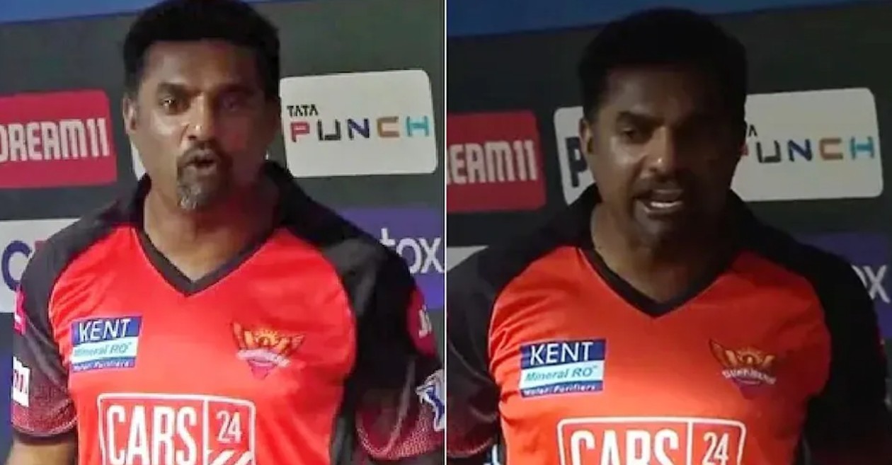 IPL 2022 [WATCH]: Muttiah Muralitharan loses his cool after Marco Jansen’s expensive final over