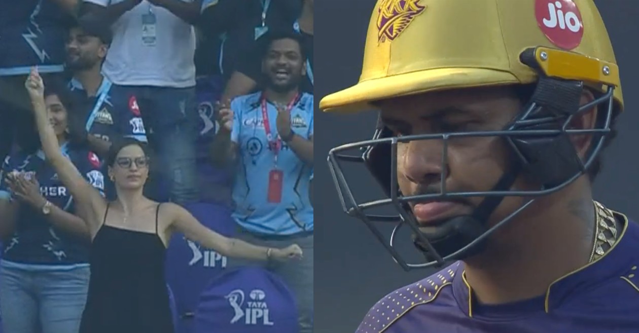 IPL 2022 [WATCH]: Hardik Pandya’s wife Natasa Stankovic dances after Sunil Narine’s dismissal; video goes viral