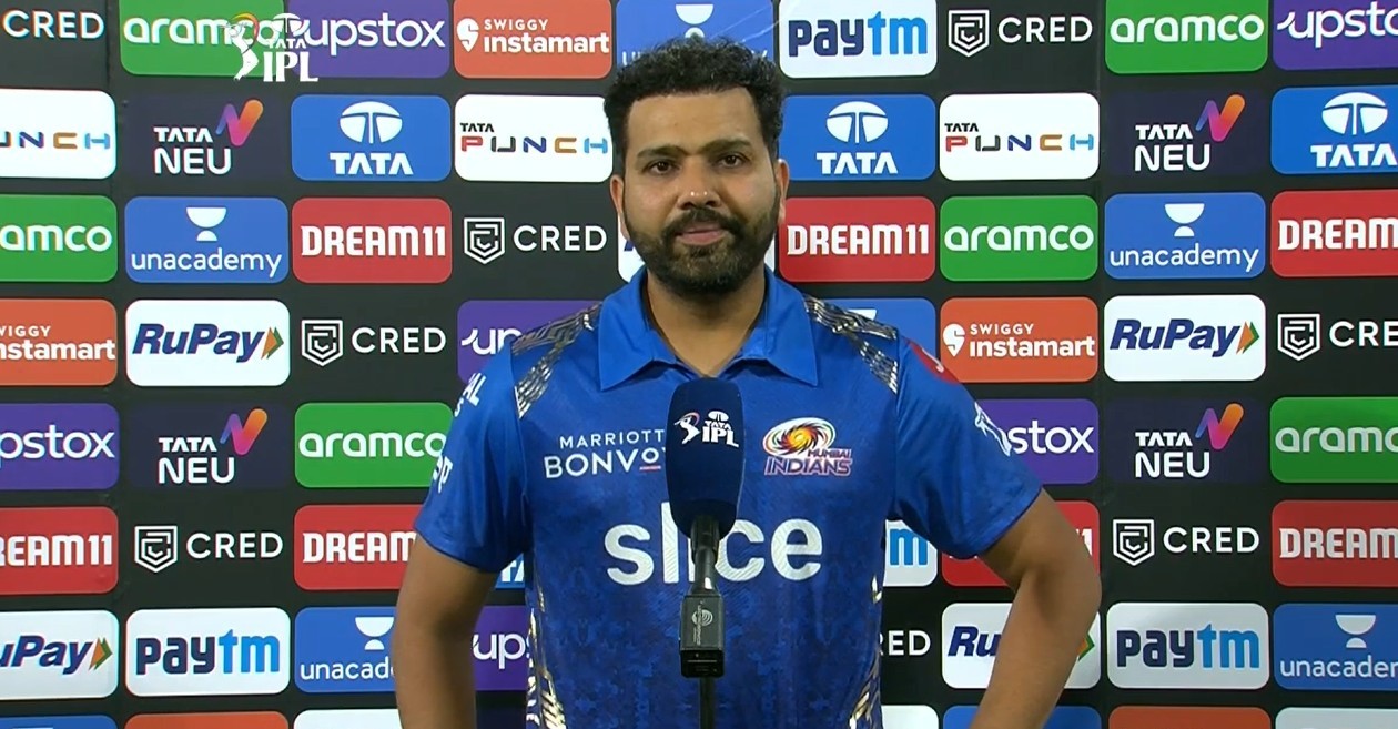 IPL 2022: Rohit Sharma fined INR 24 lakh after MI’s loss against PBKS