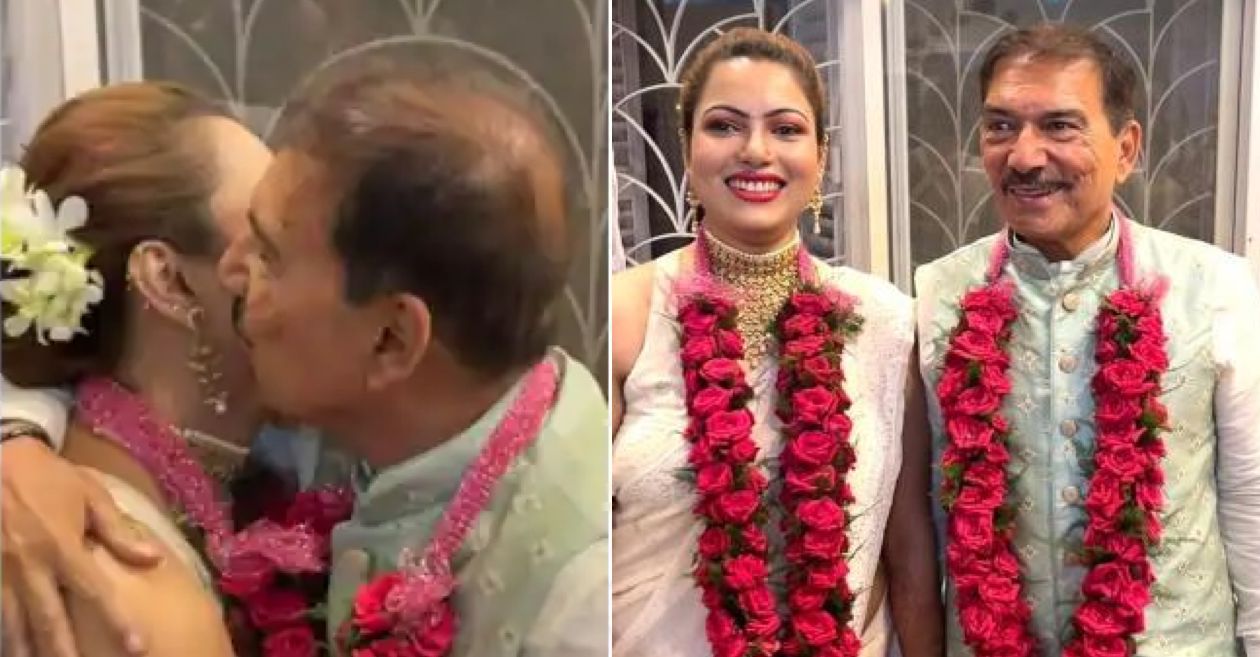 Former India cricketer Arun Lal marries Bulbul Saha; pictures of intimate ceremony go viral