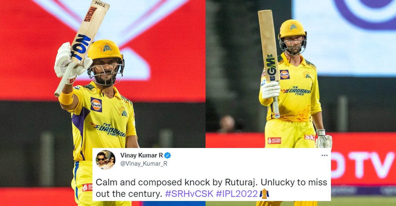 Twitter reactions: Ruturaj Gaikwad, Devon Conway sizzle in CSK’s big win over SRH at IPL 2022