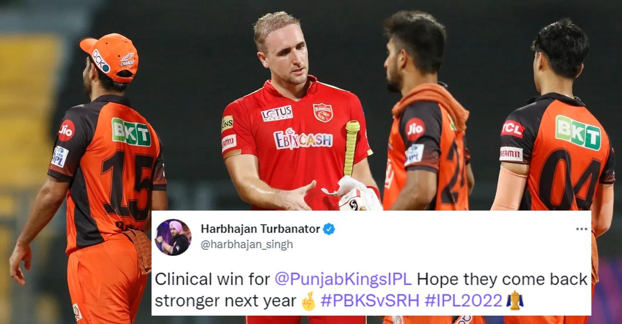 Twitter reactions: Liam Livingstone’s blitz powers PBKS to end IPL 2022 with a big win over SRH