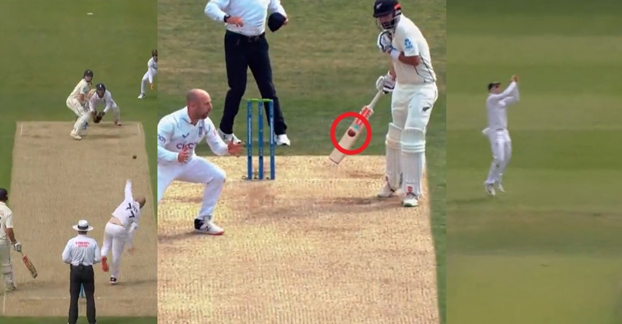 ENG vs NZ [WATCH]: Henry Nicholls gets out in a bizarre fashion on Day 1 of the Headingley Test