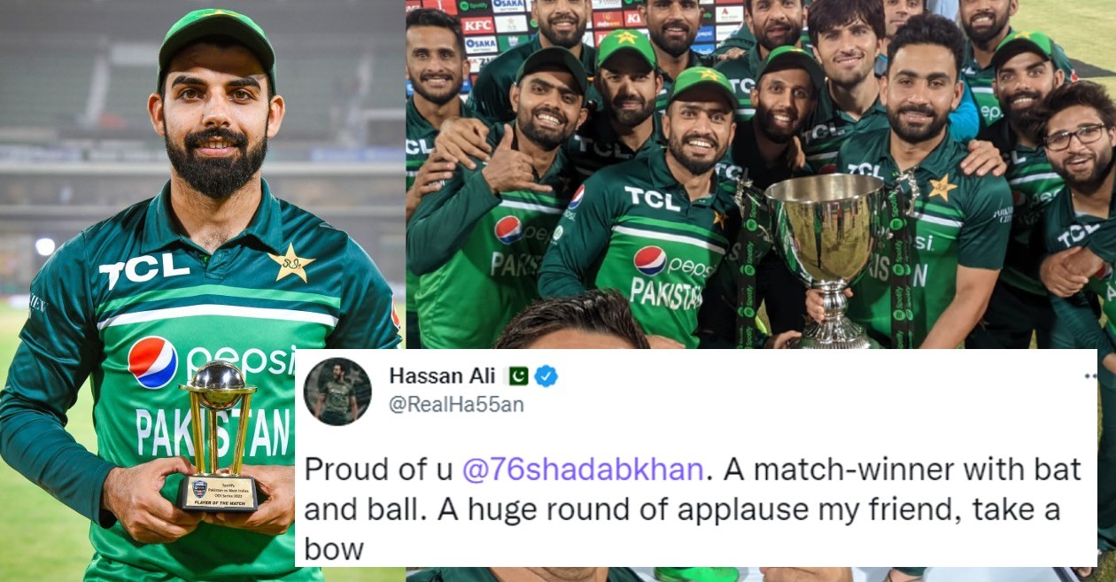 Twitter reactions: Shadab Khan’s all-round show helps Pakistan whitewash West Indies