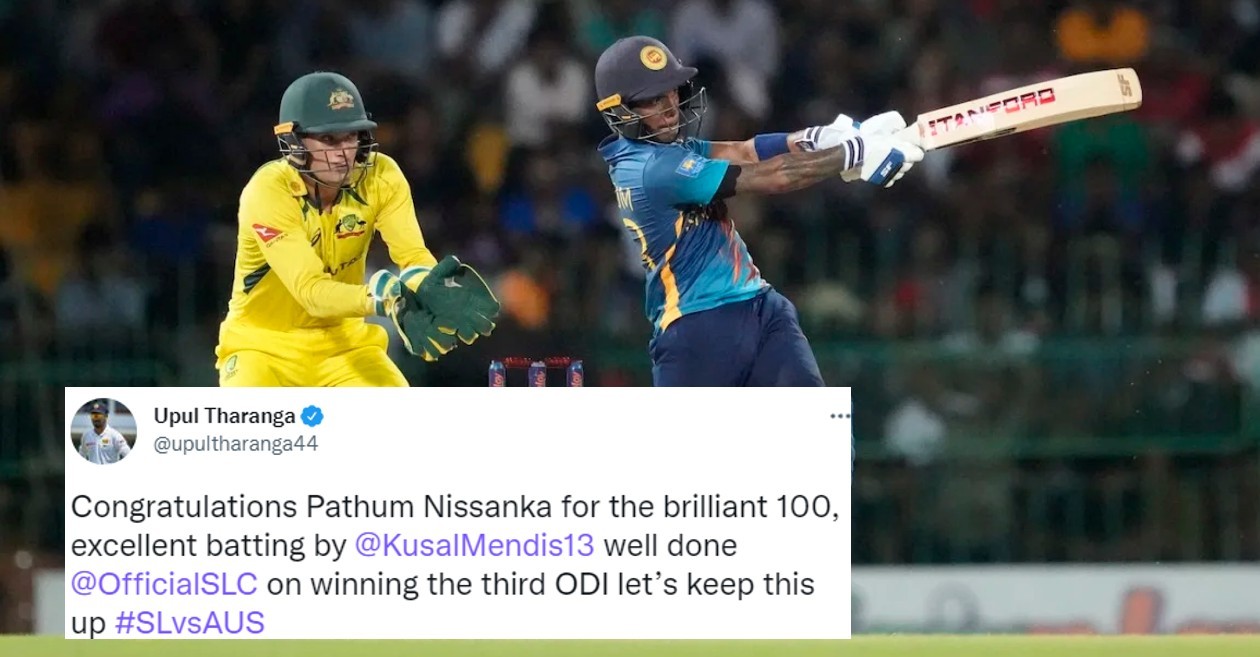 Twitter reactions: Pathum Nissanka’s blazing century inspires Sri Lanka to big win over Australia in 3rd ODI