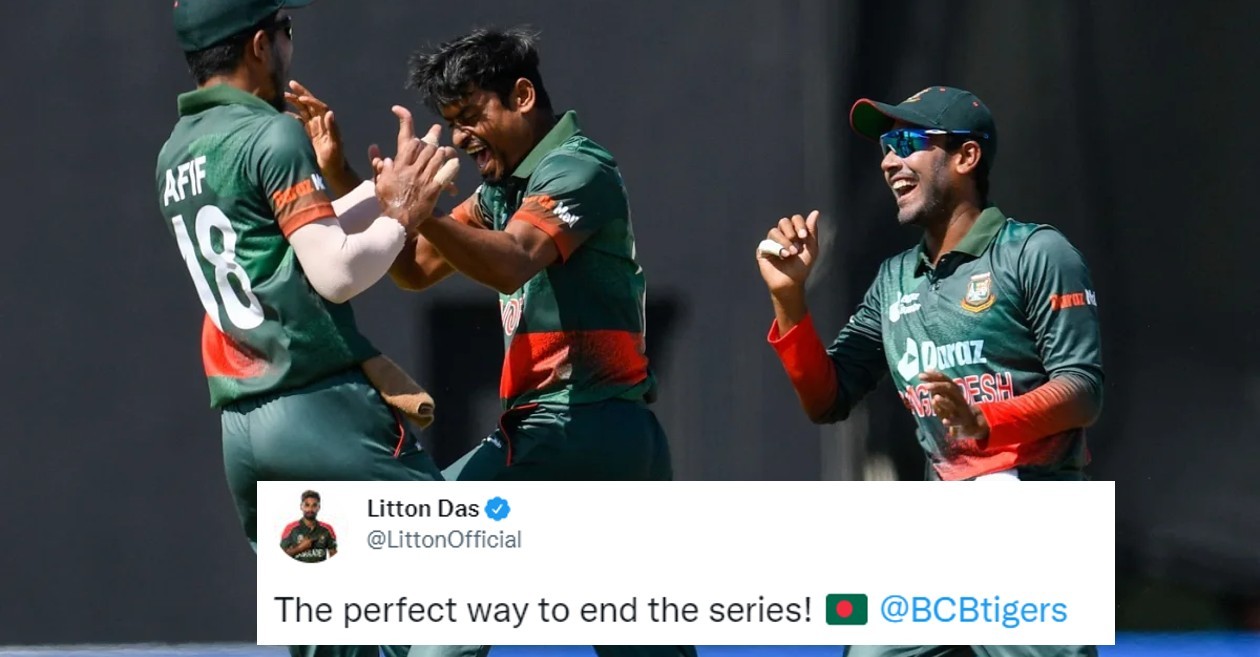 Twitter reactions: Bangladesh whitewash West Indies in ODI series