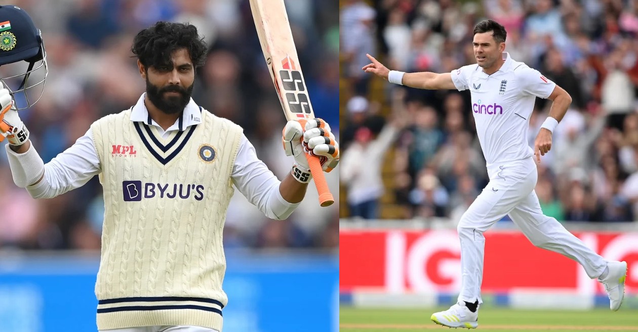 ENG vs IND: Ravindra Jadeja takes a dig at James Anderson after stunning century in Edgbaston Test