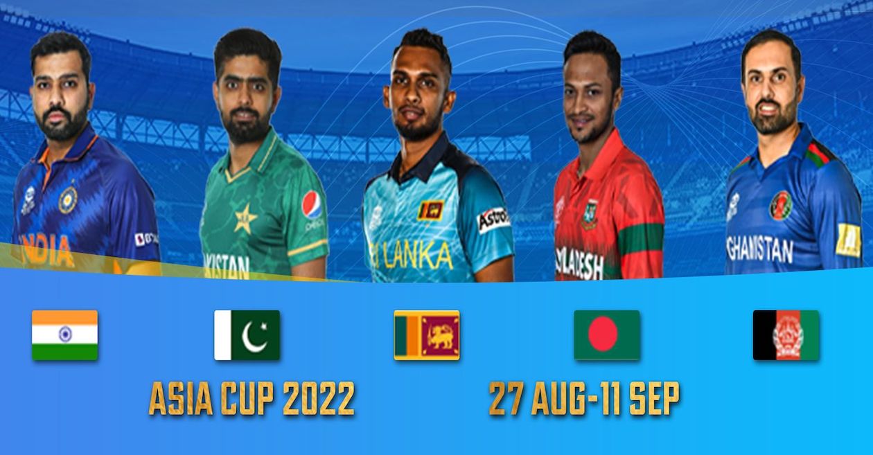 Asia Cup 2022: When and where to watch in India, Pakistan, US, UK & other countries