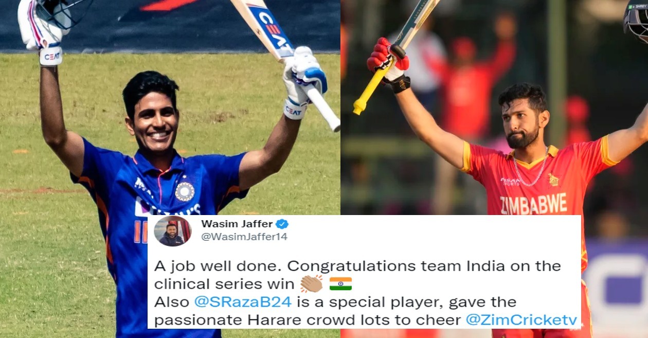 Twitter reactions: Shubman Gill’s century outshines Sikandar Raza’s ton as India whitewash Zimbabwe