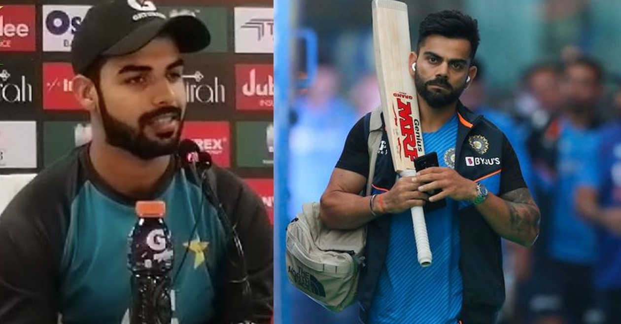 WATCH: Shadab Khan’s heartening reply when asked if Virat Kohli doesn’t instil fear anymore