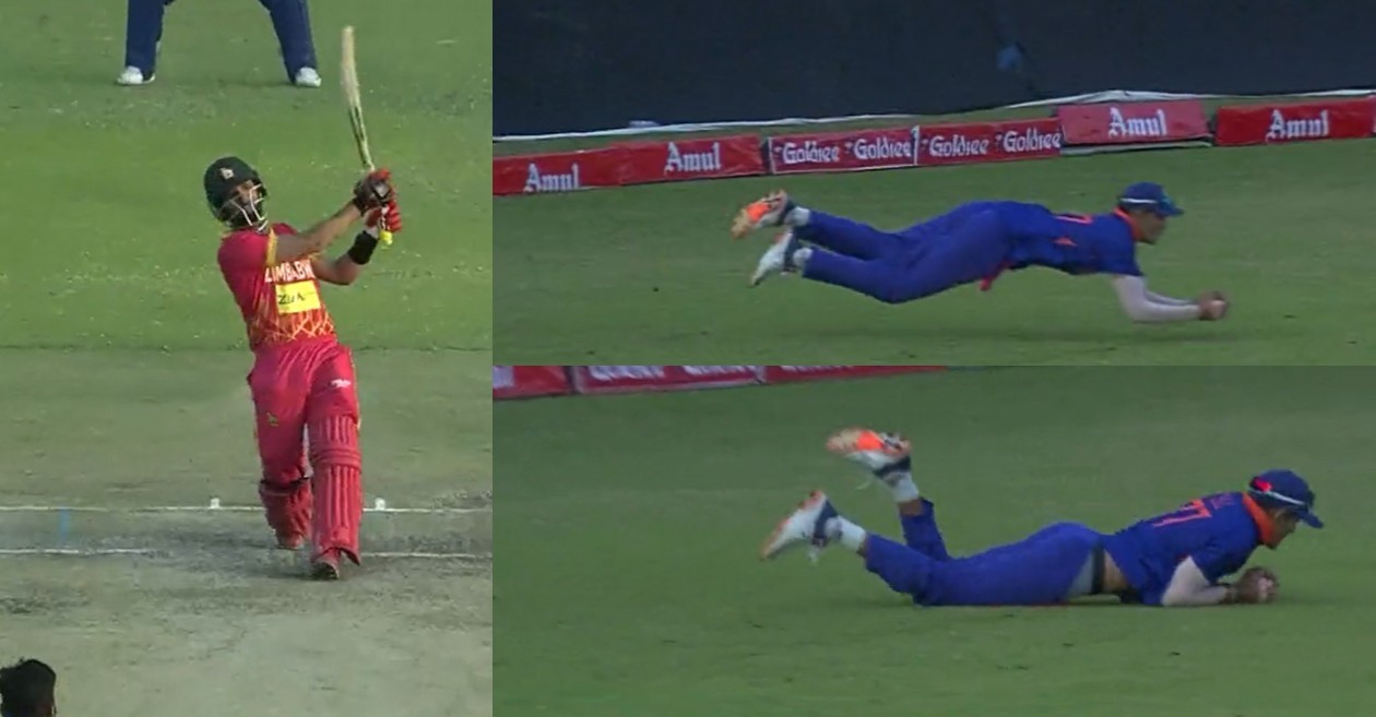 ZIM vs IND – WATCH: Shubman Gill takes a screamer to dismiss Sikandar Raza in the 3rd ODI