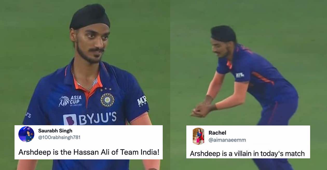 Asia Cup 2022: Twitterati fumes at Arshdeep Singh as India loses Super 4 clash against Pakistan