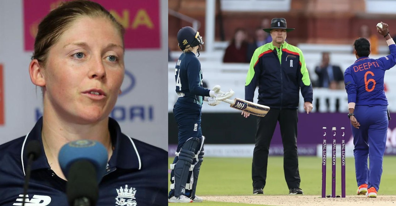 ENG v IND: Heather Knight refutes Deepti Sharma’s warning claim regarding Charlie Dean’s run-out