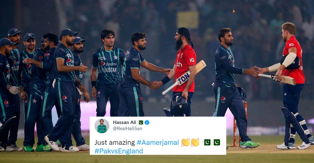 Twitter reactions: Mohammad Rizwan, Aamer Jamal shine in Pakistan’s thrilling win over England in 5th T20I