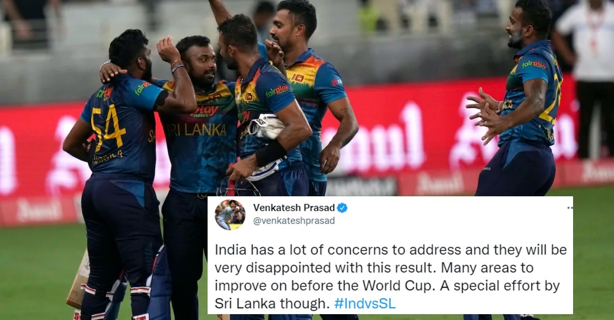 Twitter reactions: Sri Lanka hold nerve to seal a thrilling win against India – Asia Cup 2022