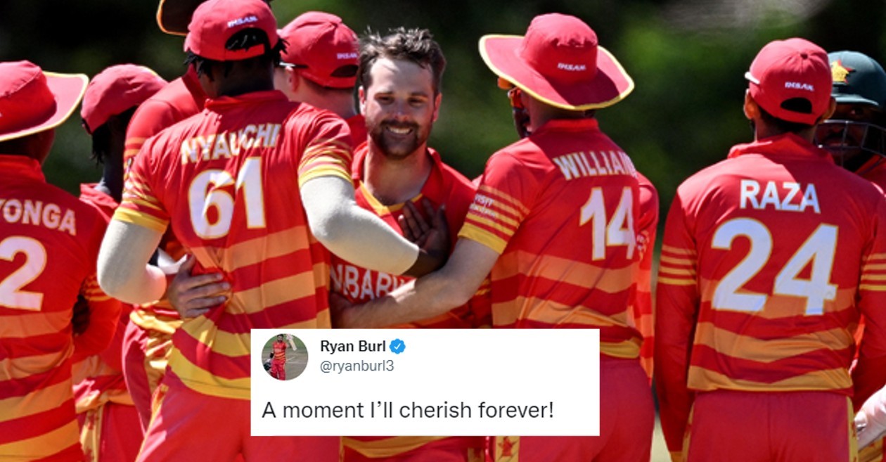 Twitter reactions: Ryan Burl sizzles in Zimbabwe’s first-ever victory in Australia