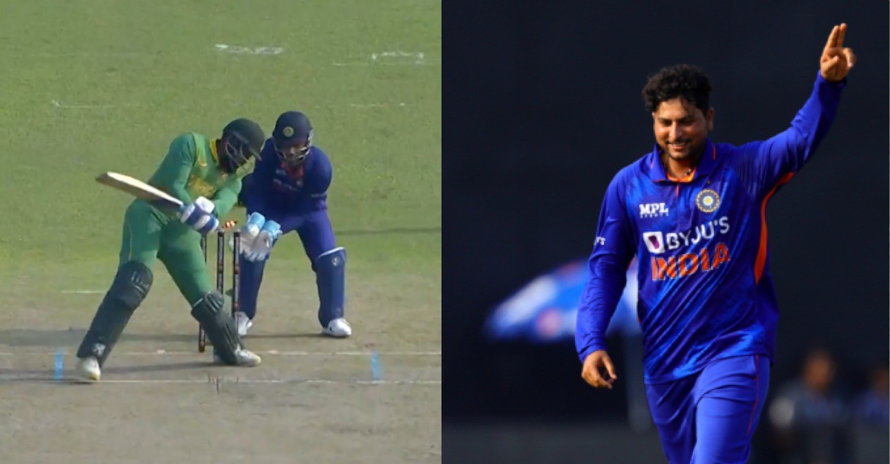 IND vs SA – WATCH: Kuldeep Yadav castles Andile Phehlukwayo with ferocious leg-spin