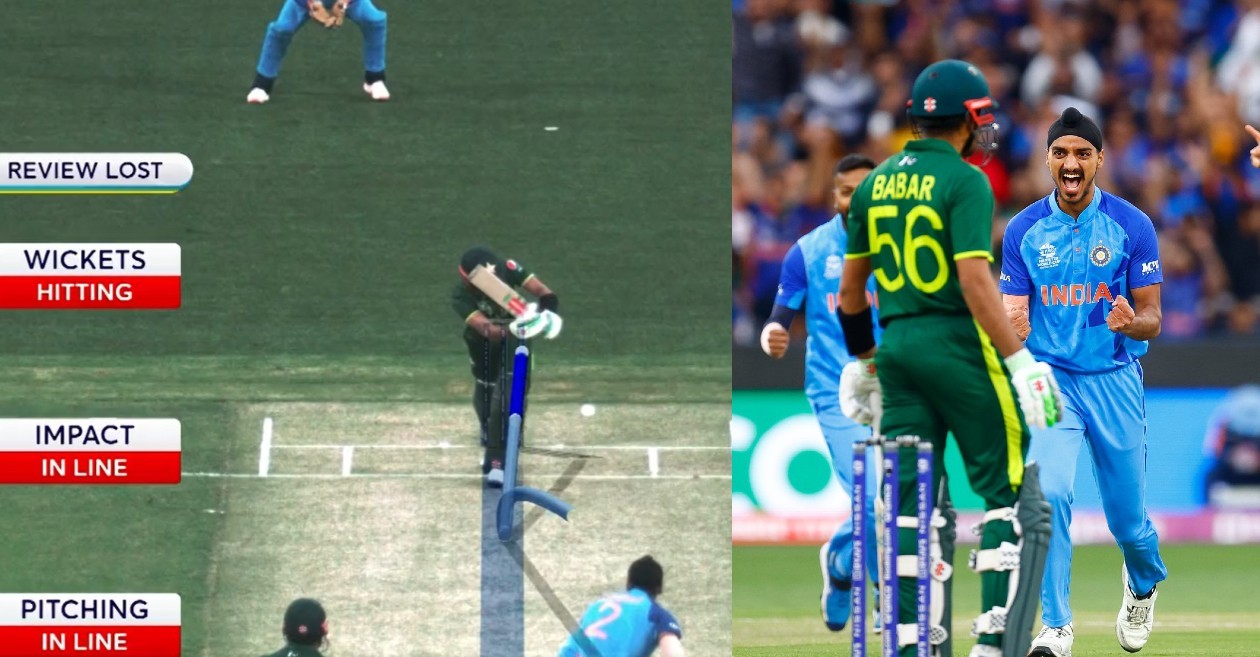 T20 World Cup 2022: WATCH – Arshdeep Singh removes Pakistan captain Babar Azam on a golden duck