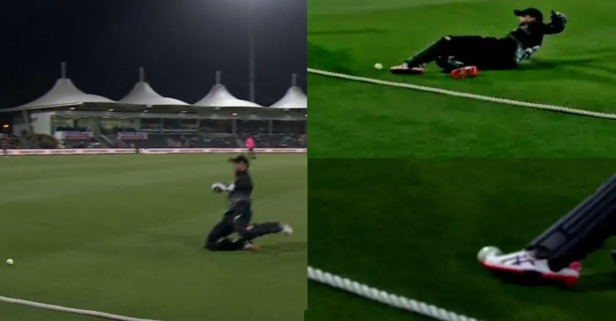 NZ vs PAK – WATCH: Devon Conway’s jaw-dropping effort to save a certain boundary