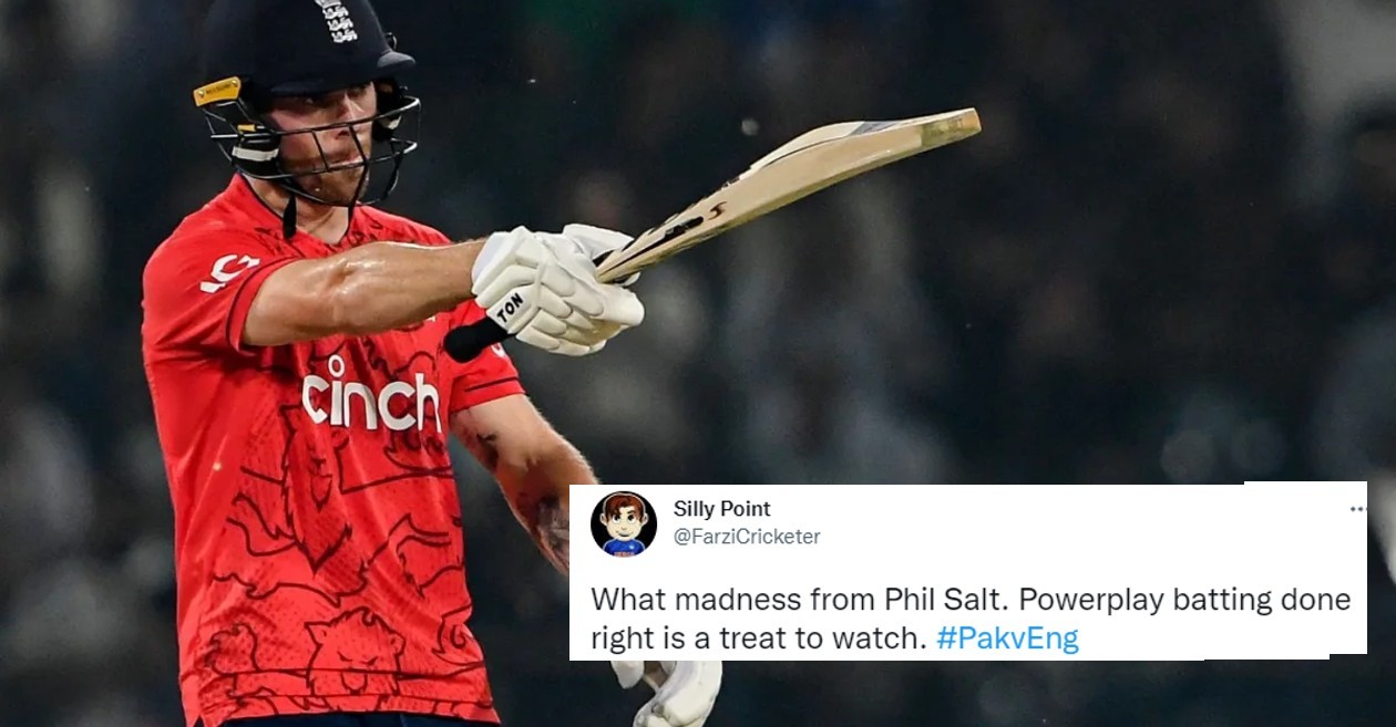 Twitter reactions: Phil Salt’s blitz helps England beat Pakistan in 6th T20I