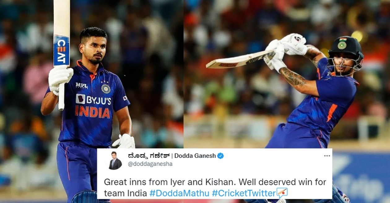 Twitter reactions: Shreyas Iyer, Ishan Kishan star in India’s dominating win over South Africa in Ranchi ODI