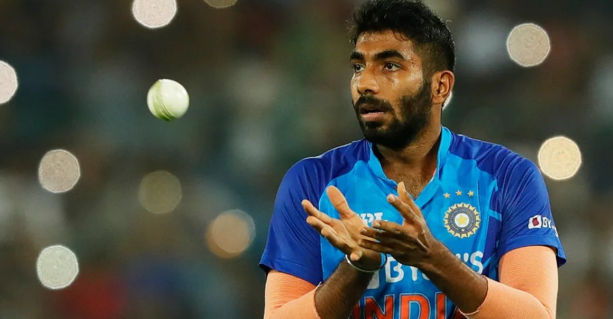 Jasprit Bumrah reacts after being ruled out of T20 World Cup 2022