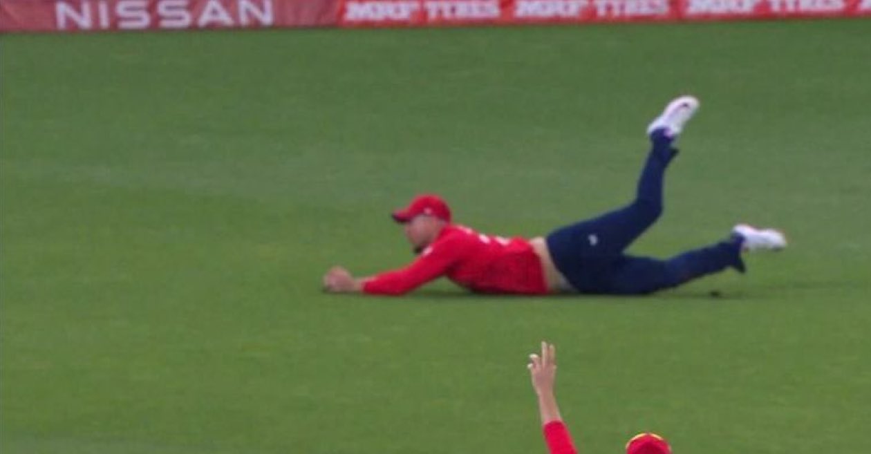 WATCH: Liam Livingstone’s astounding catch to dismiss Hazratullah Zazai – T20 World Cup 2022