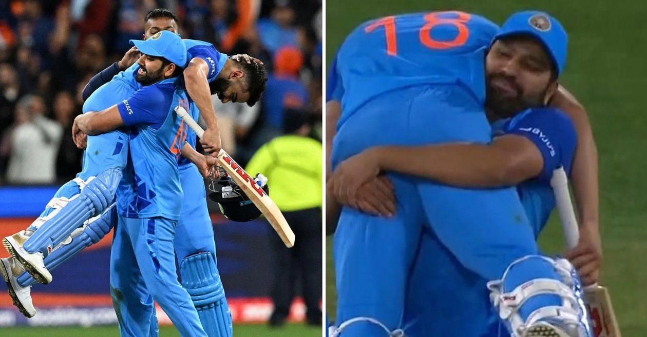 WATCH: Rohit Sharma lifts Virat Kohli after India’s unthinkable win against Pakistan – T20 World Cup 2022