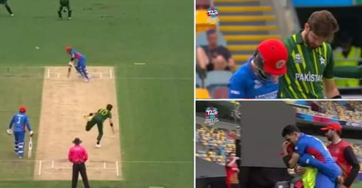 WATCH: Shaheen Afridi’s yorker sends Rahmanullah Gurbaz to hospital in PAK vs AFG warm-up game – T20 World Cup