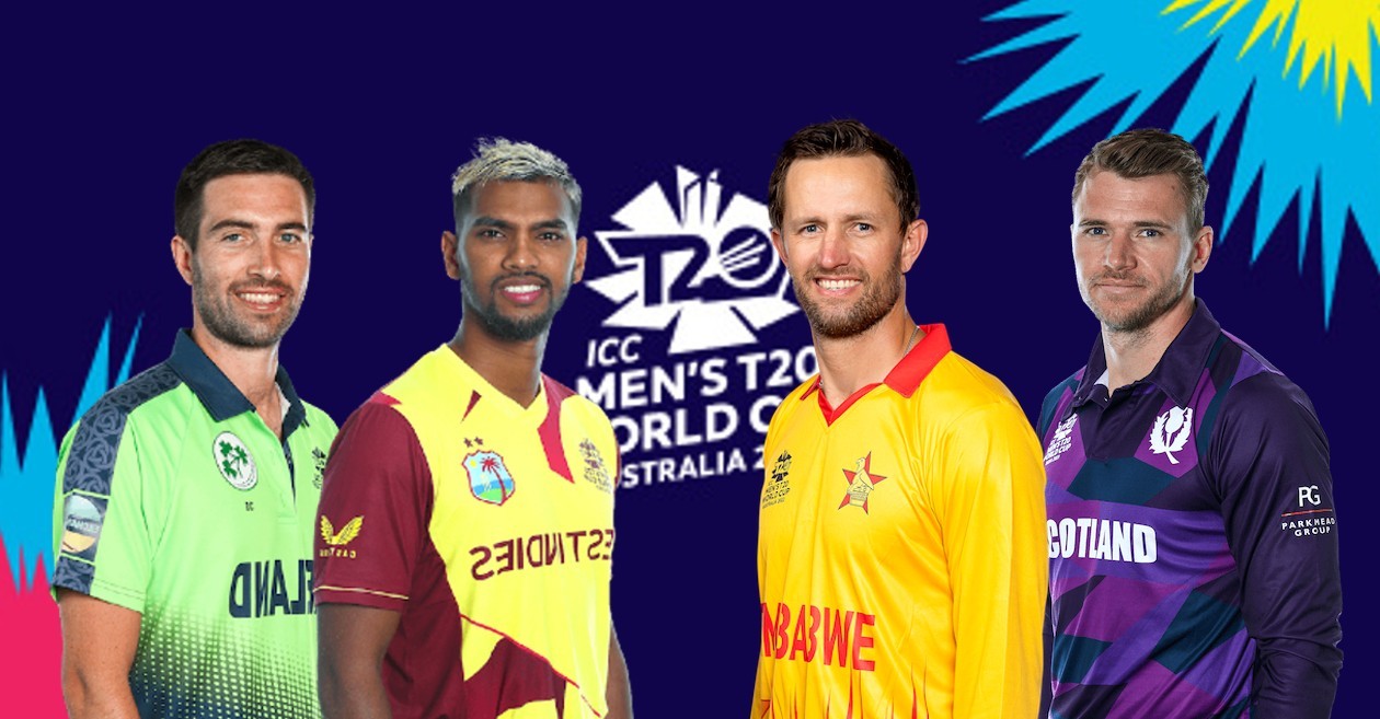 T20 World Cup 2022: Group B Qualification scenarios – West Indies, Zimbabwe, Ireland & Scotland