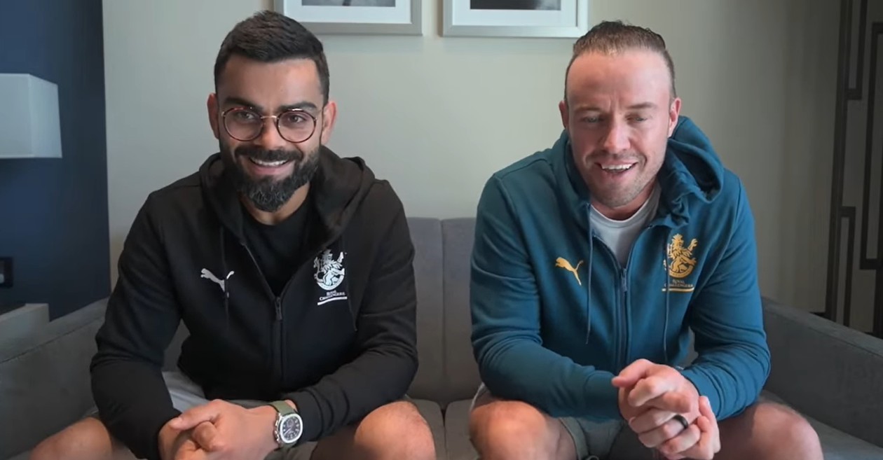 Ab de Villiers extends a heartwarming message for birthday boy Virat Kohli