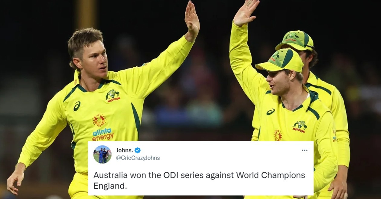 Twitter reactions: Clinical Australia steamroll England in 2nd ODI to clinch the series