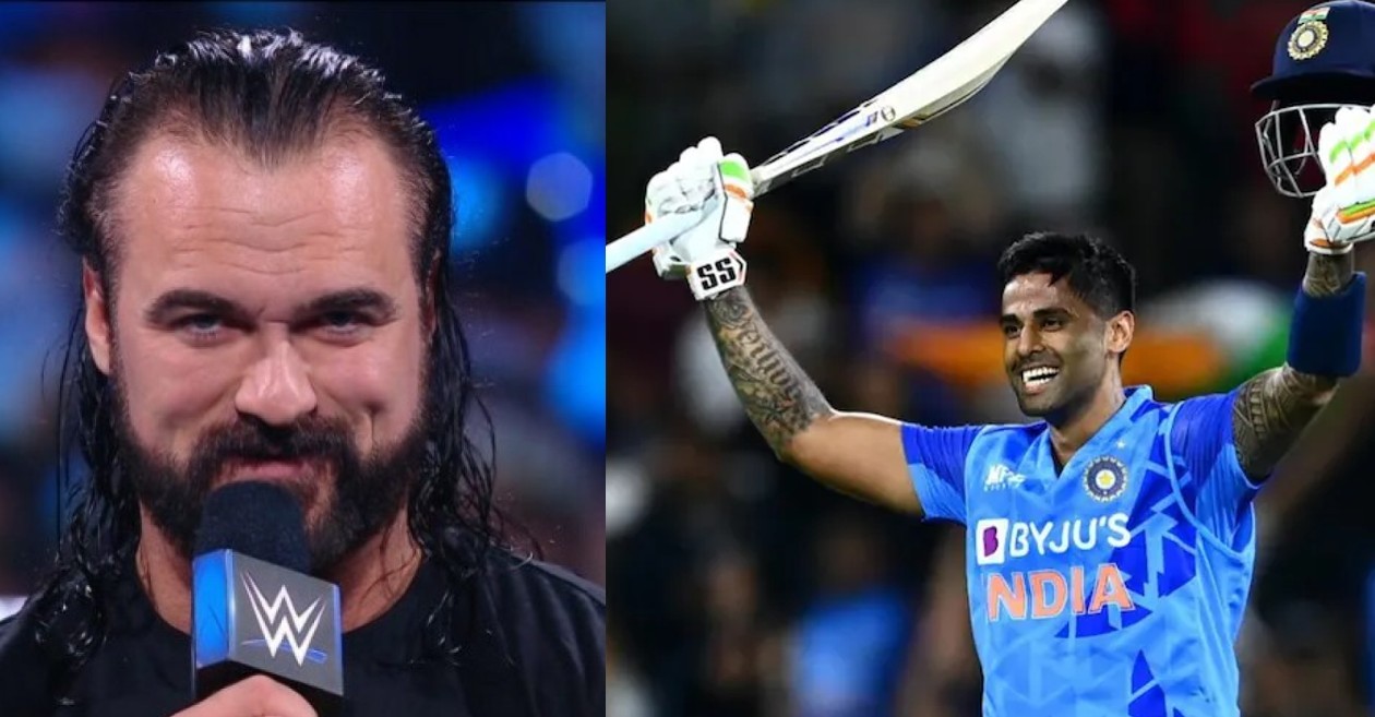 WWE Superstar Drew McIntyre’s tweet on Suryakumar Yadav’s superb ton against New Zealand breaks the internet