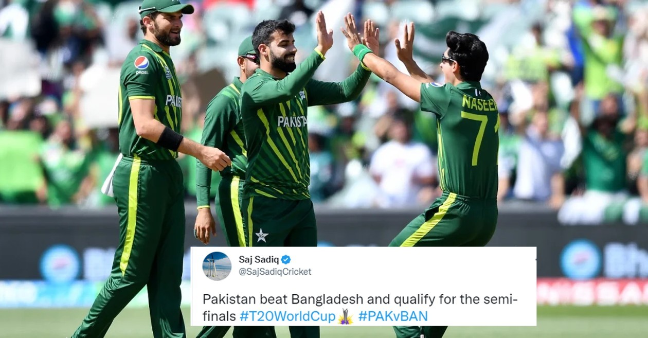 Twitter reactions: Bowlers shine as Pakistan beat Bangladesh to qualify for semifinals – T20 World Cup 2022