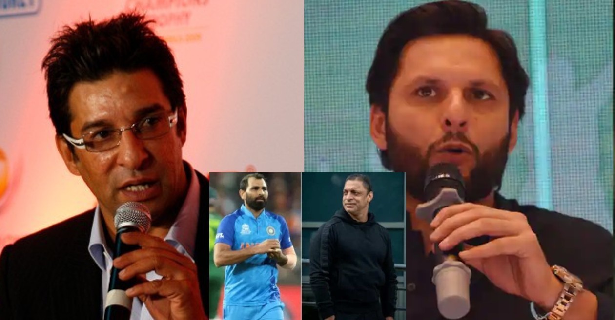 Wasim Akram, Shahid Afridi react to Mohammed Shami-Shoaib Akhtar’s Twitter battle after T20 World Cup final