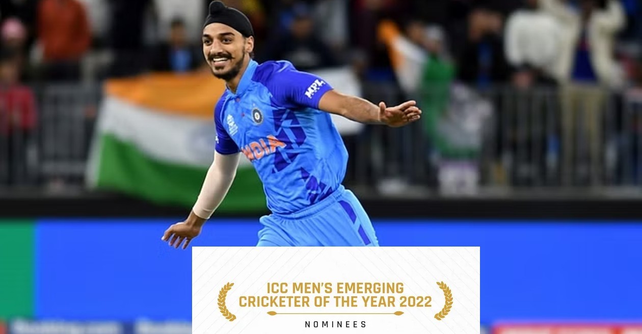 ICC names Arshdeep Singh among four nominees for 2022 Men’s Emerging Cricketer of the Year award