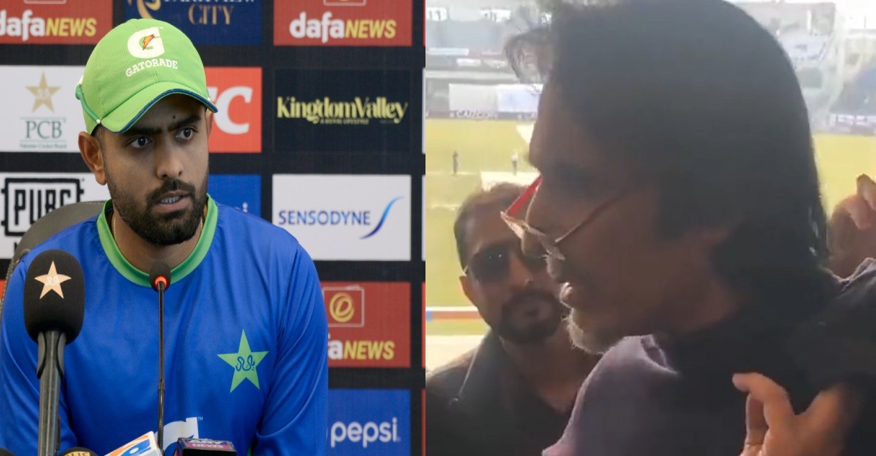 Watch: PCB chief Ramiz Raja fumes at a journalist for quoting Babar Azam over Rawalpindi pitch controversy