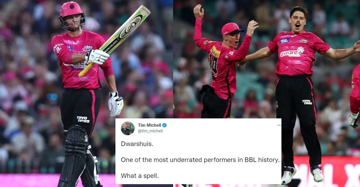 Twitter reactions: Josh Philippe, Ben Dwarshuis shine as Sydney Sixers crush Melbourne Renegades at SCG