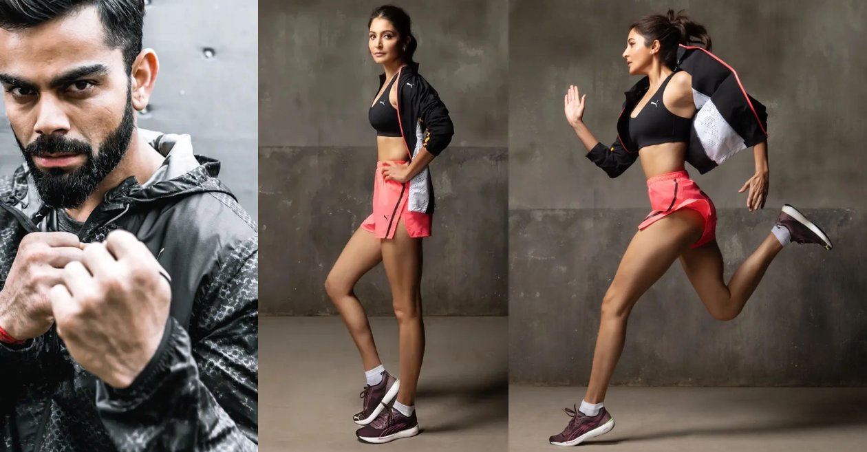 Anushka Sharma promotes Puma in new pics after bashing them; Virat Kohli reacts