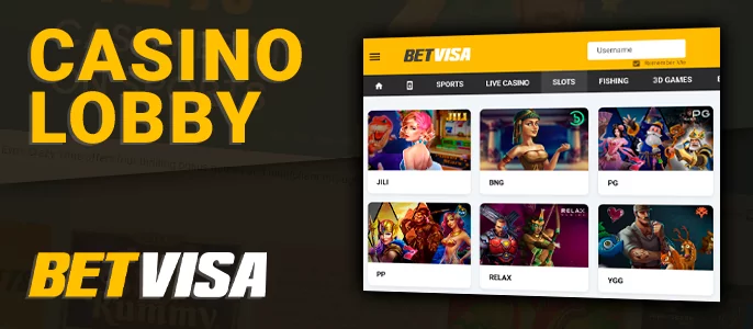 BetVisa এ ক্যাসিনো লবি - বাংলাদেশের একজন খেলোয়াড়ের যা জানা দরকার