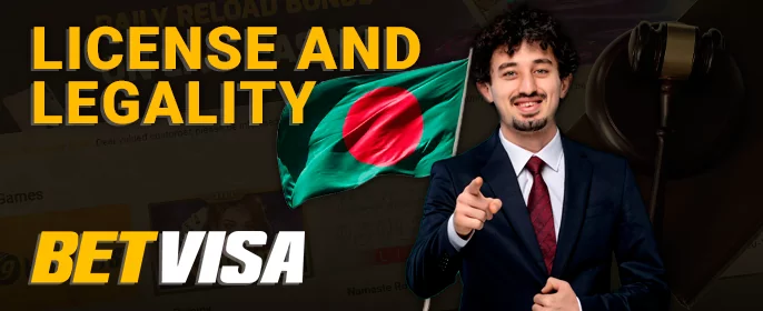 About the legality of the game at BetVisa - is it legal to play online casino for a player from Indonesia