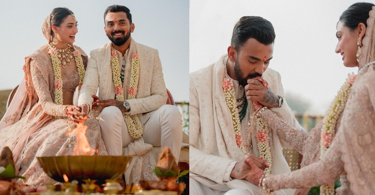 KL Rahul gets married to his longtime love Athiya Shetty