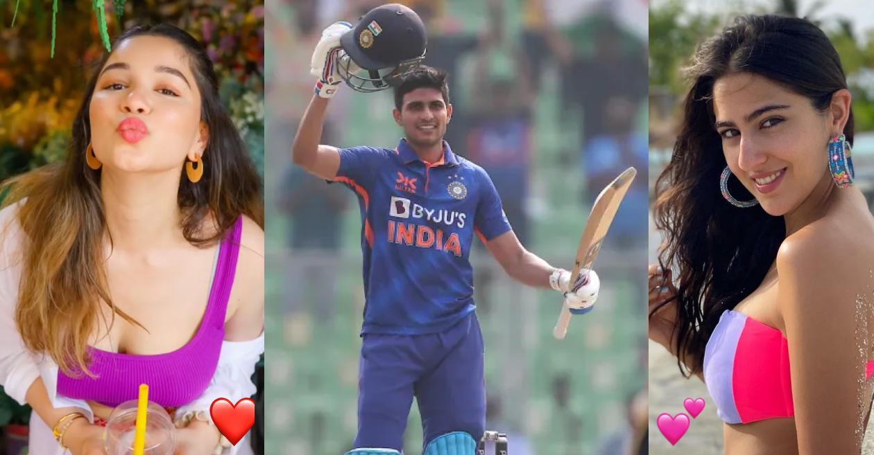 Sara Tendulkar or Sara Ali Khan? Fans tease Shubman Gill at the boundary rope in ODI against Sri Lanka