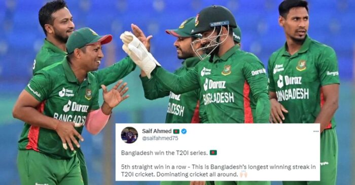 Twitter reactions: Litton Das, Shakib Al Hasan sizzle in Bangladesh’s series-clinching win over Ireland